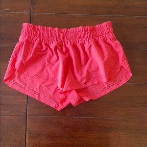 Pink lulu lemon shorts
